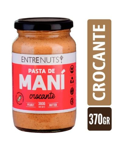 ENTRENUTS Pasta De Mani Crocante 370gr