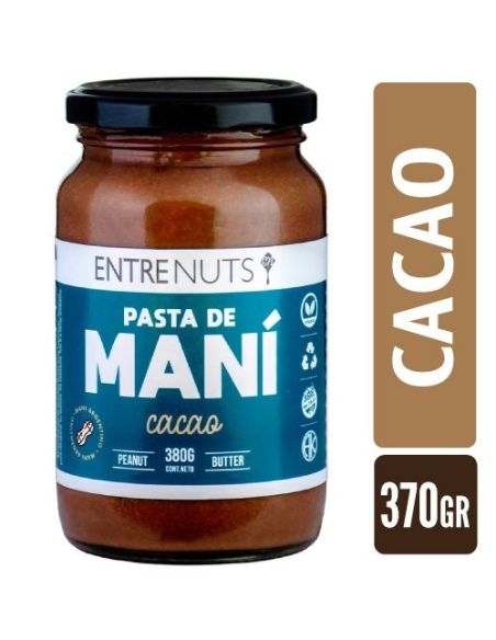 ENTRENUTS Pasta De Mani Cacao 370gr