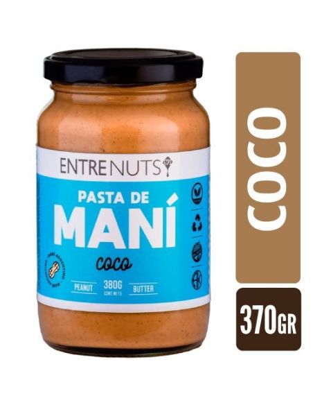 ENTRENUTS Pasta De Mani Coco 370gr