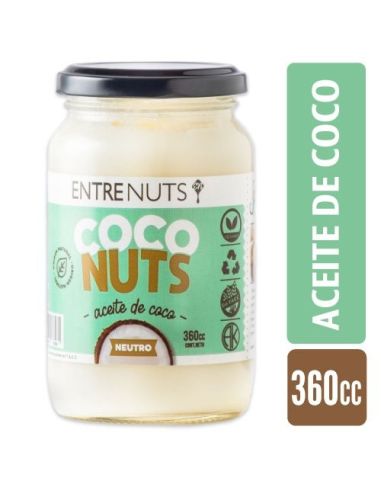 ENTRENUTS Aceite De Coco Neutro 360g