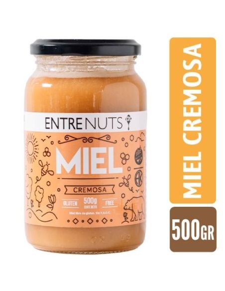 ENTRENUTS Miel Cremosa 500gr