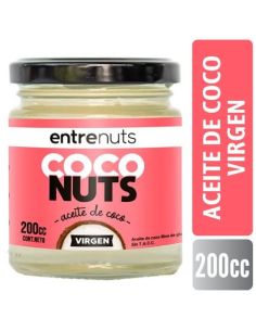 ENTRENUTS Aceite De Coco Virgen 200cc