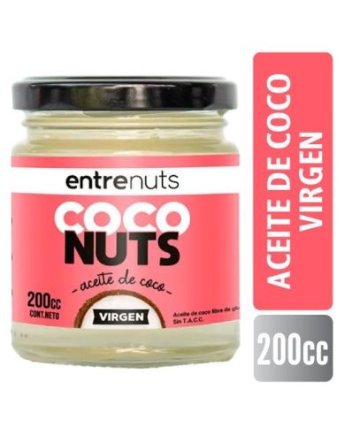 ENTRENUTS Aceite De Coco Virgen 200cc
