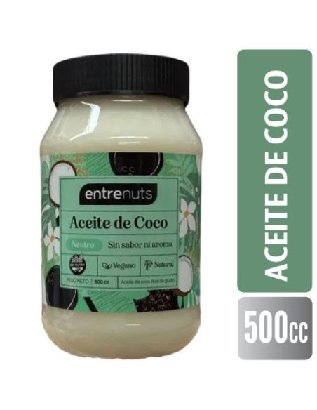 ENTRENUTS Aceite De Coco Neutro 500G