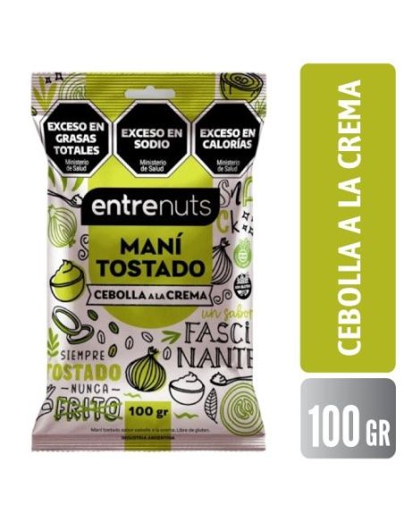 ENTRENUTS Mani Cebolla 100g