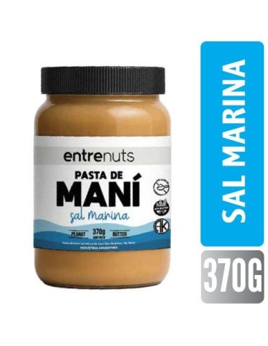 ENTRENUTS Pasta De Mani Sal Marina 370gr
