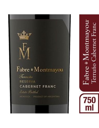 FABRE MONTMAYOU Terruño Cabernet Franc 750ml
