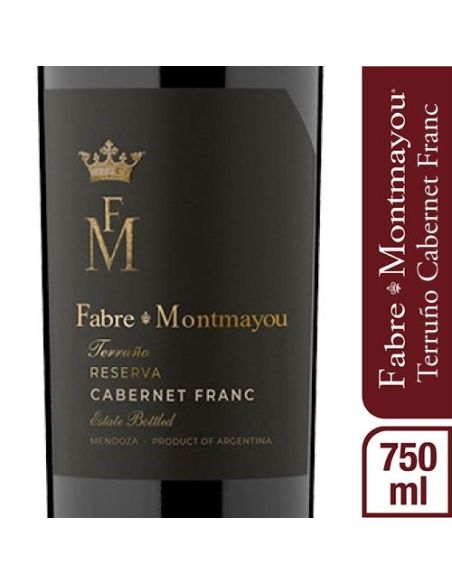 FABRE MONTMAYOU Terruño Cabernet Franc 750ml