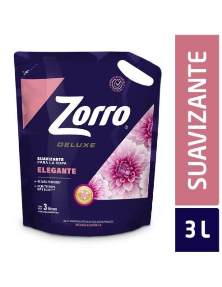 ZORRO Deluxe Suavizante Elegante 3Lt