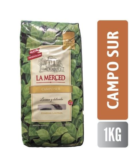 LA MERCED Yerba Campo Sur 1 KG