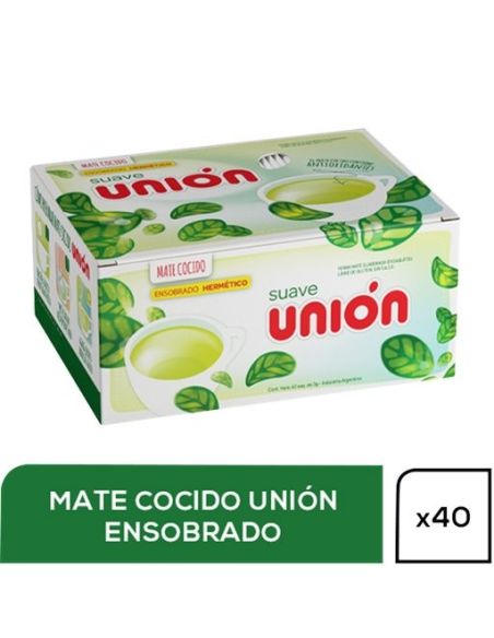 UNION MATE COCIDO  X 40 ENSOBRADO