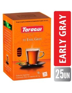 TARAGUI TÉ EARL GREY X 25 SOBRES