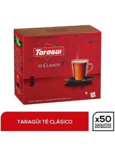 TARAGUI TÉ NEGRO X 50 SOBRES