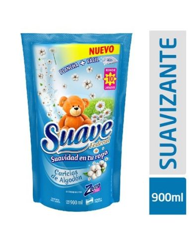 SUAVE Suavizante Algodon 900ml