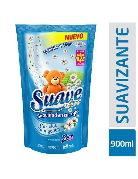 SUAVE Suavizante Algodon 900ml