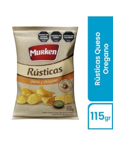 MURKEN Papas Rusticas Queso Y Oregano 115gr