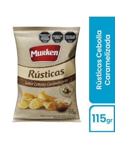 MURKEN Papas Rusticas Cebolla Caramelizada 115gr