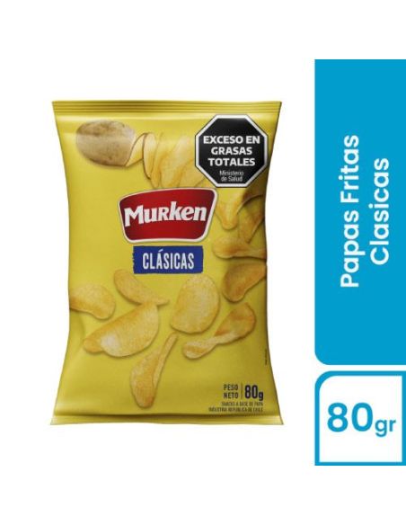 MURKEN Papas Clasicas Corte Liso 80gr