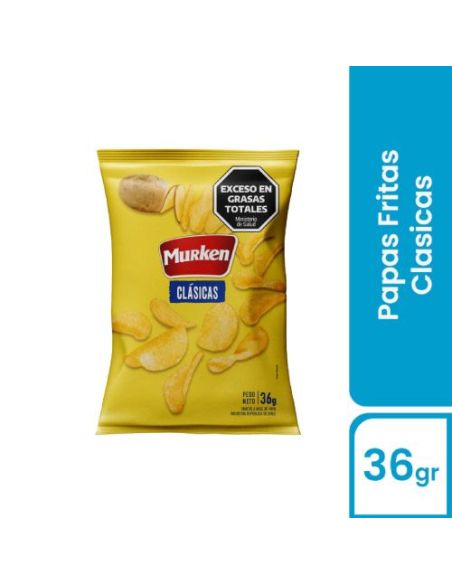 MURKEN Papas Clasicas Corte Liso 36gr