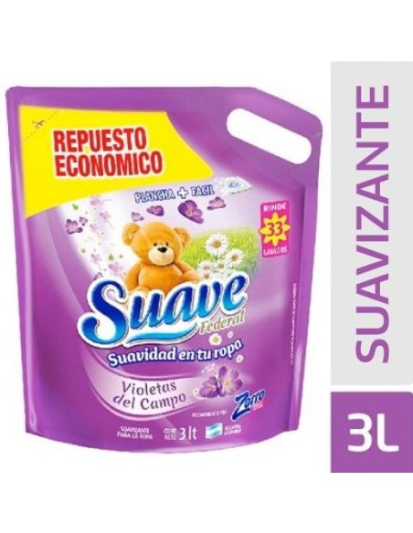SUAVE Suavizante Violet 3Lt