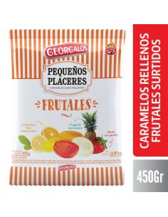 GEOR. CARAMELOS RELLENOS FRUT. SURTIDOS X 450GR