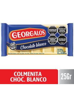 GEOR. COLMENITA CHOC. BLANCO 24 X 25GR