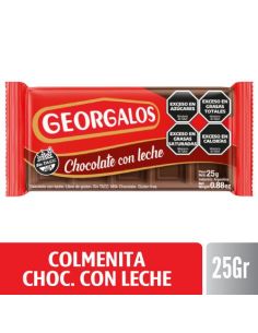 GEOR. COLMENITA CHOC. CON LECHE 24 X 25GR