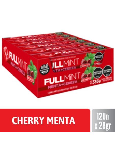FULLMINT CARAM. D. CHERRY MENTA 12X28GR