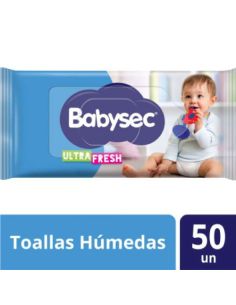 BABYSEC Toalla Humeda Ultrafresh 50un.
