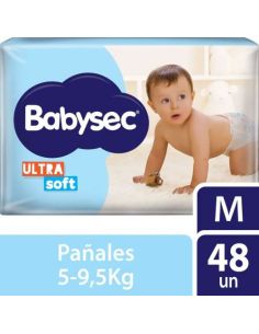 BABYSEC Pañal ULTRASOFT M 48un.
