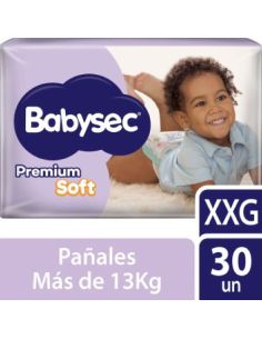 BABYSEC Pañal ULTRASOFT XXG 30un.