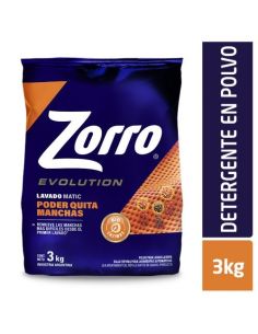 ZORRO Evolution Quitamancha Polvo 3kg