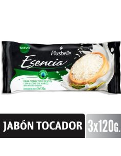 ESENCIA Jabon Todo Tipo de Piel 120gr X 3un