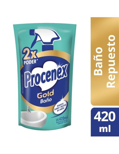 PROCENEX Limpiador Baño D/P 420ml