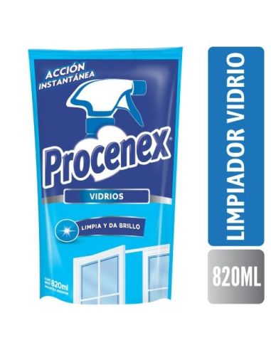 PROCENEX Limpiador Vidrio D/P 820ml