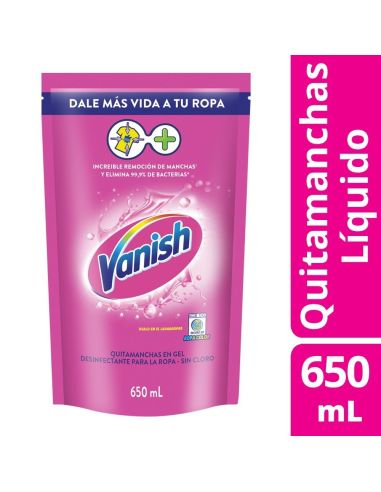 VANISH Quitamanchas Rosa D/P 650ml