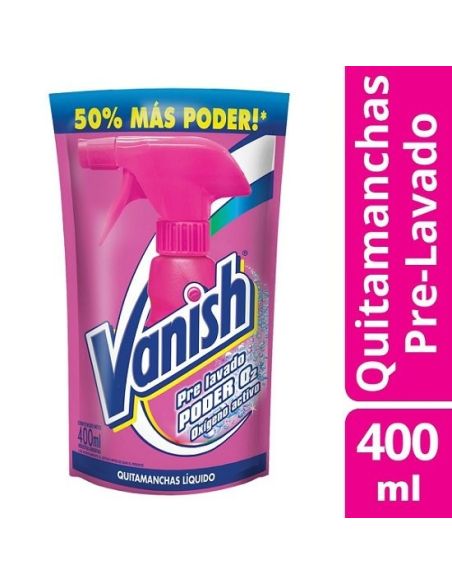 VANISH Prelavado Rosa D/P 400ml