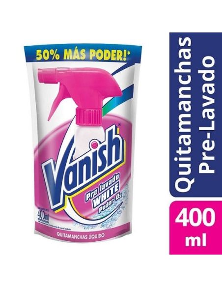 VANISH Prelavado Blanco D/P 400ml