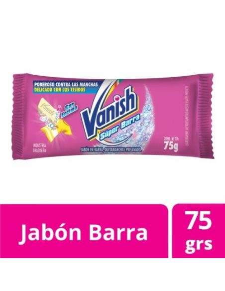 VANISH Jabon en Pan Prelavado Rosa 75gr