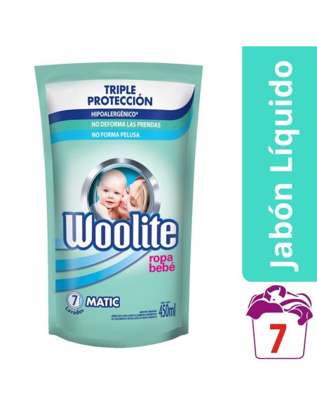 WOOLITE Bebe Matic D/P 450ml