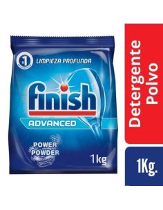 FINISH Detergente Polvo Doypack 1Kg
