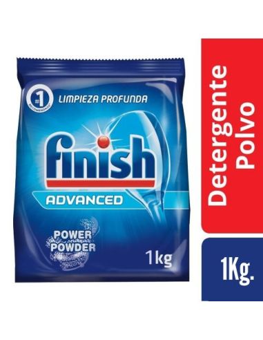 FINISH Detergente Polvo Doypack 1Kg