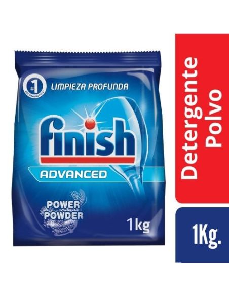 FINISH Detergente Polvo Doypack 1Kg