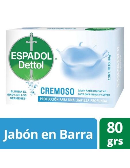 ESPADOL Jabon Antibacterial Cremoso 80g