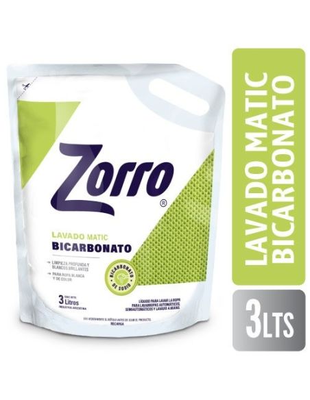 ZORRO Liquido Bicarbonato  D/P 3Lt