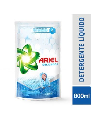 ARIEL Delicados Jabon Liquido D/P 800ml