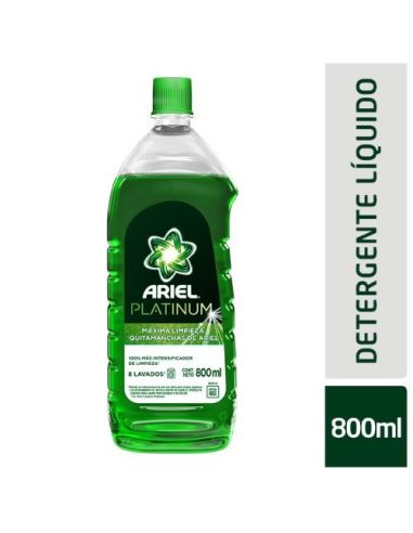 ARIEL Platinum Jabon Liquido BOT. 800ml