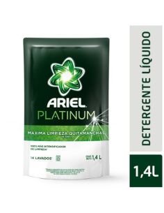 ARIEL Platinum Jabon Liquido D/P 1,4lt