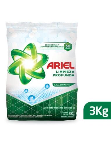 ARIEL Polvo Matic 3 Kg