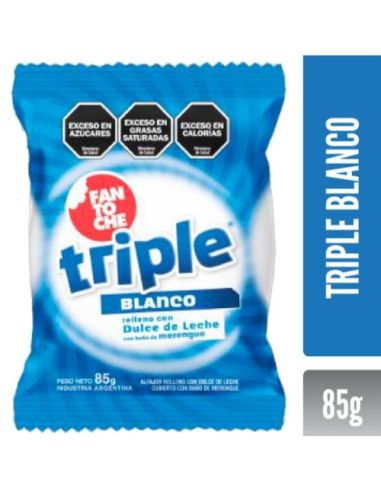 FANTOCHE Alfajor Triple Leche 85gr